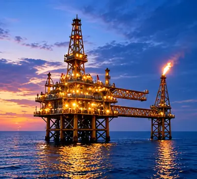 Oil & Gas — AI-generated illustration